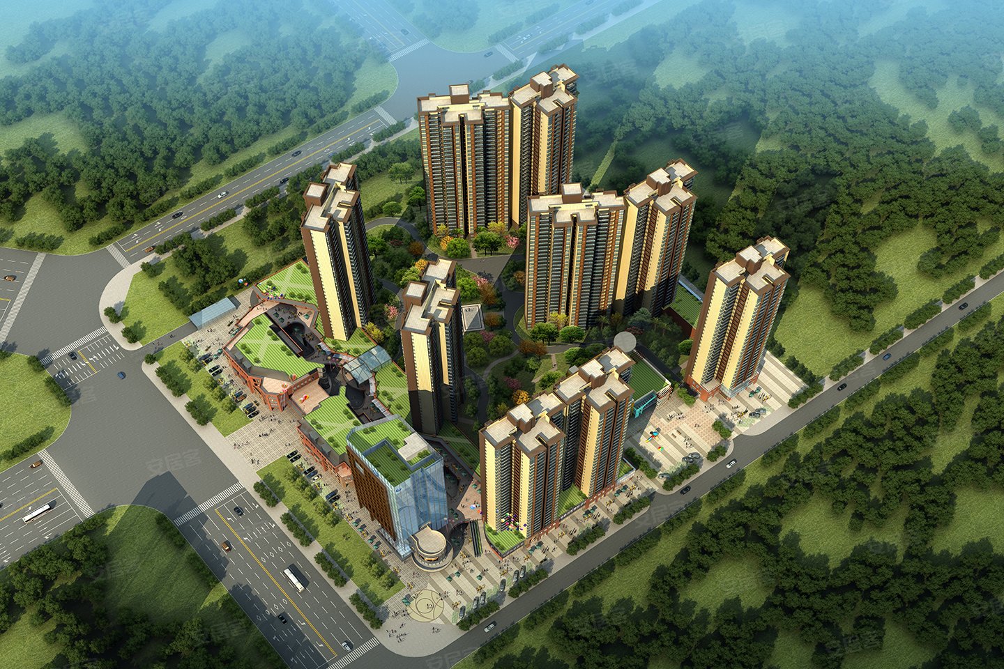 裕亚银湖城二期