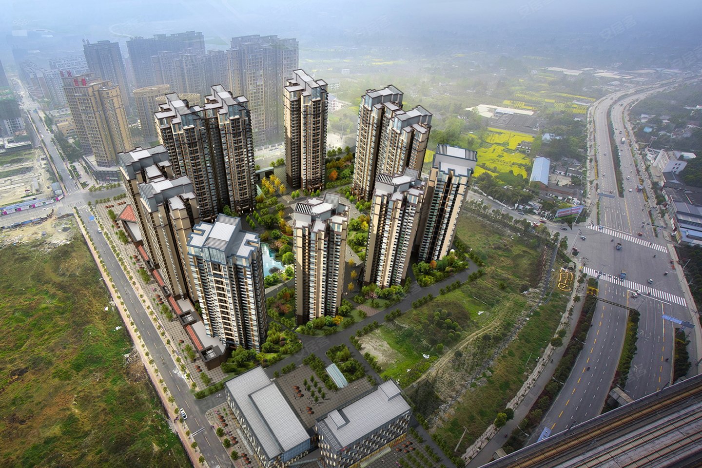 中铁天宏康郡,成都中铁天宏康郡房价,楼盘户型