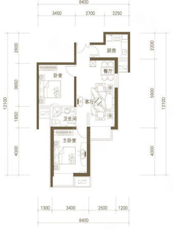 京贸国际城户型图
