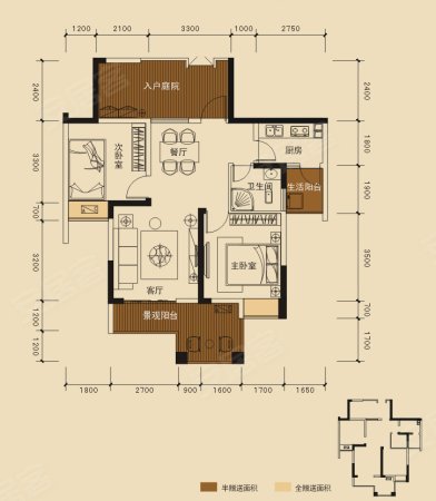 康田漫城户型图