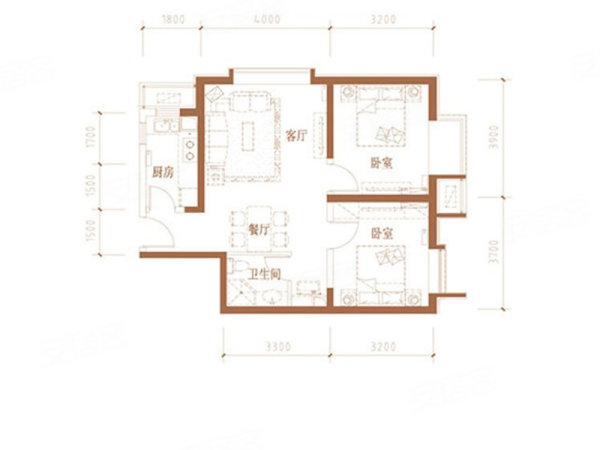 京贸国际城户型图