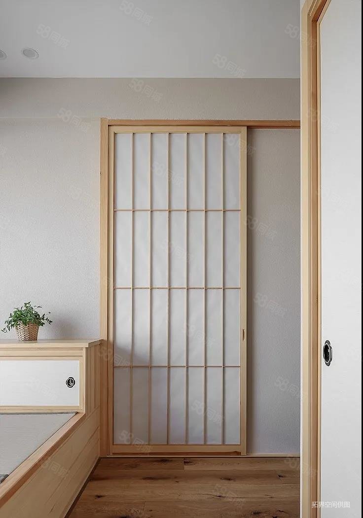 60㎡日式小户型二居室,小空间也有大温暖