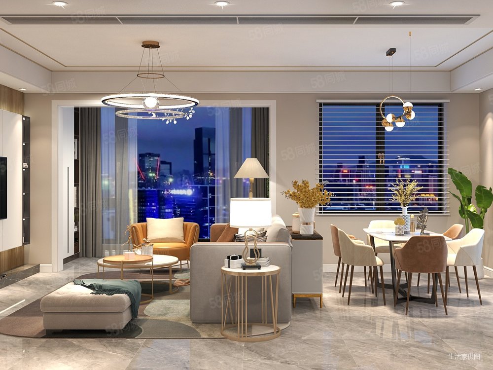 南充绿地金澜府现代风格