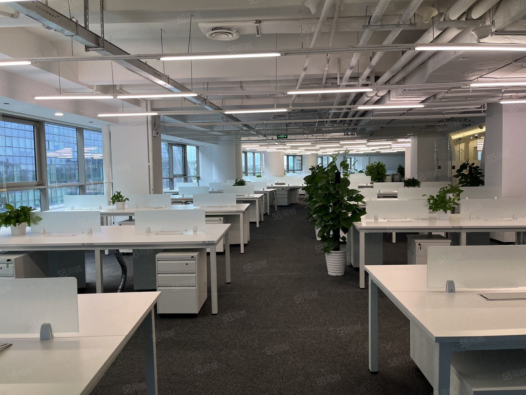 长宁北新泾凌空soho办公3个月免租197864平简装