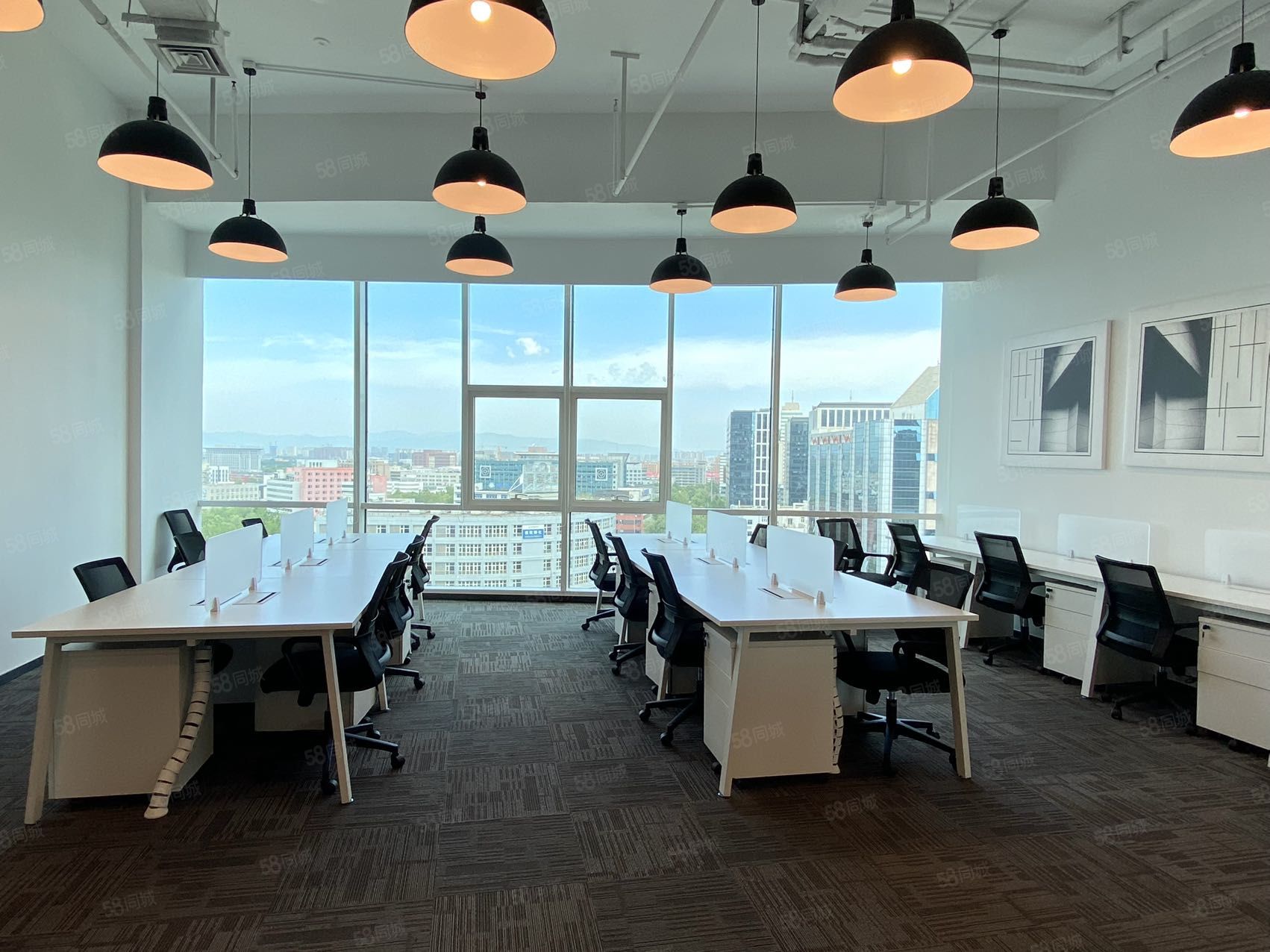 万兴大厦全新家具户型方正落地窗采光好