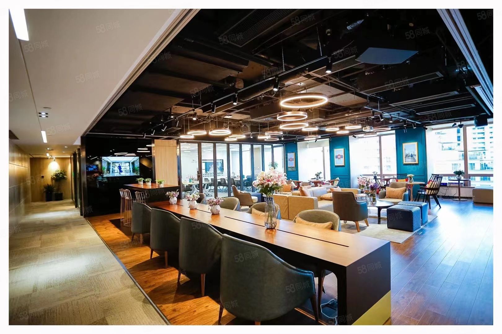 雷格斯·港汇恒隆广场(办公)·8人间共享写字楼办公室出租租赁价格