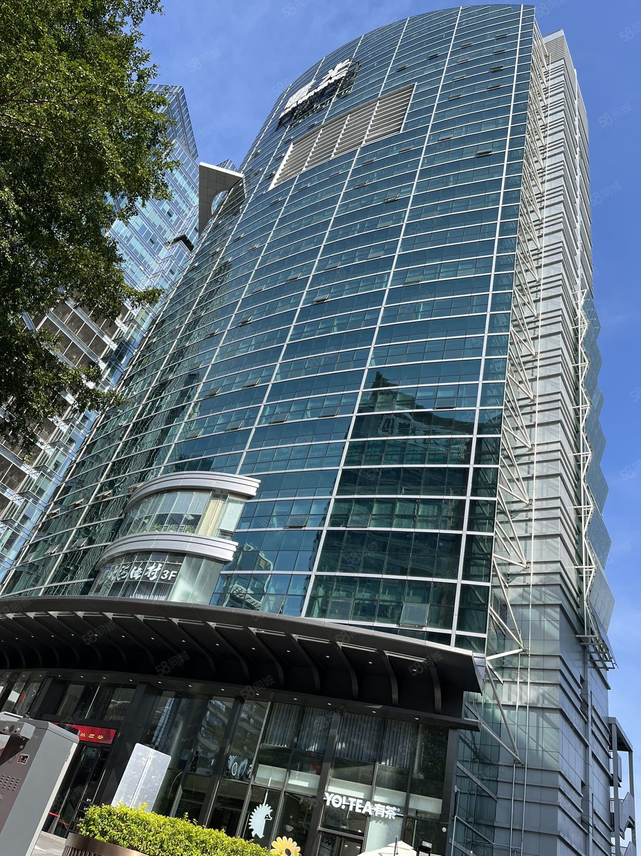 曙光大厦甲级写字楼精装修全套家私视野开阔高新园地铁口