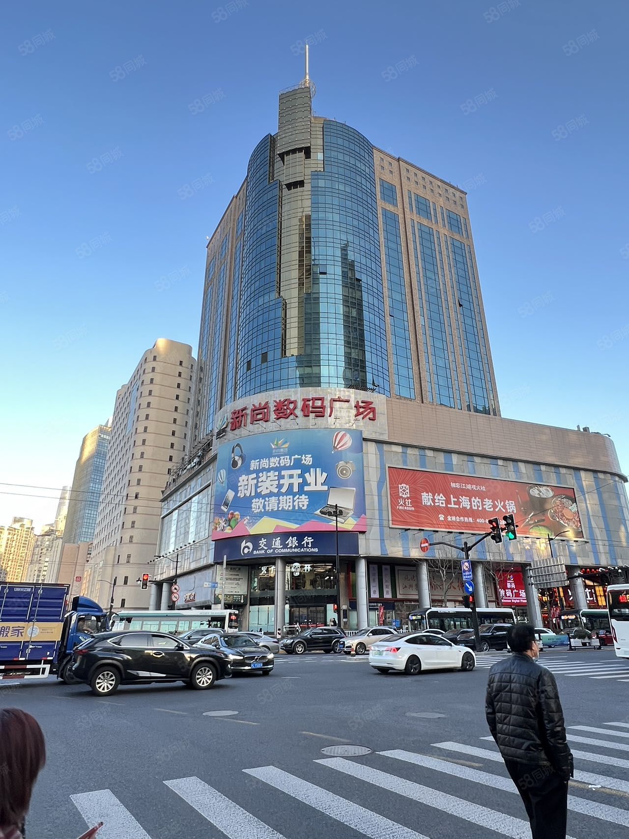 恒积大厦淮海中路商圈大世界地铁站靠近人民广场