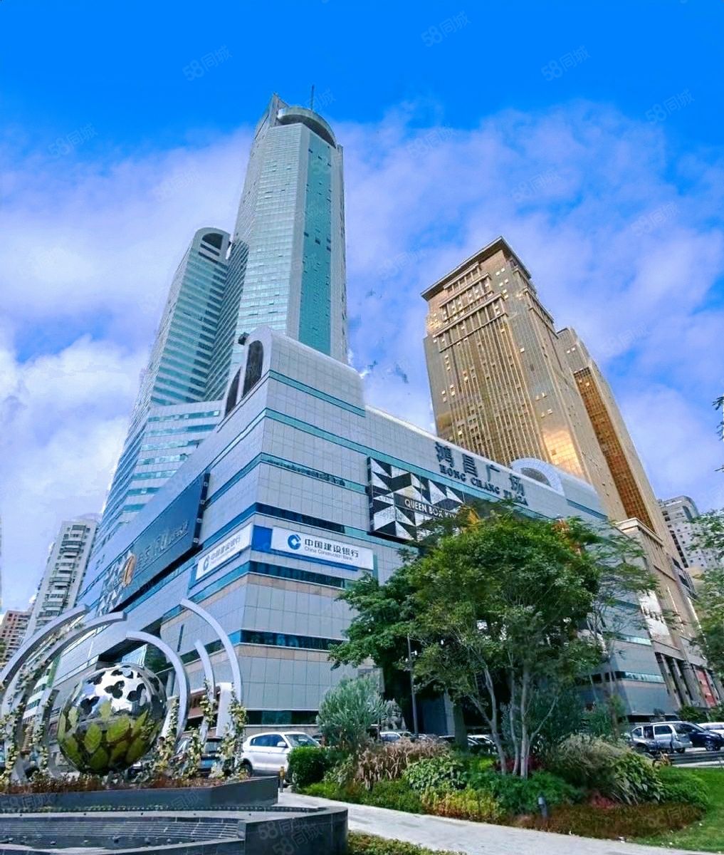 罗湖鸿昌广场24小时空调双地铁交汇全新精装修户型