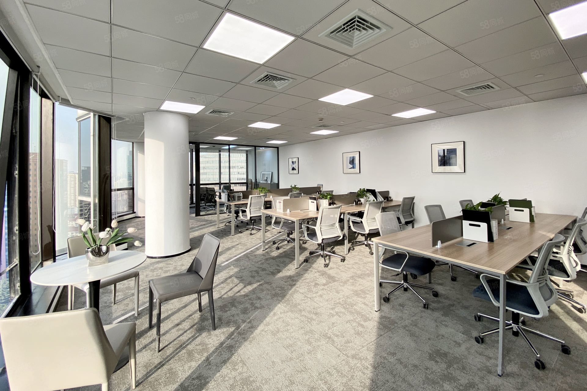 雷格斯港汇恒隆广场办公独立办公室30人间