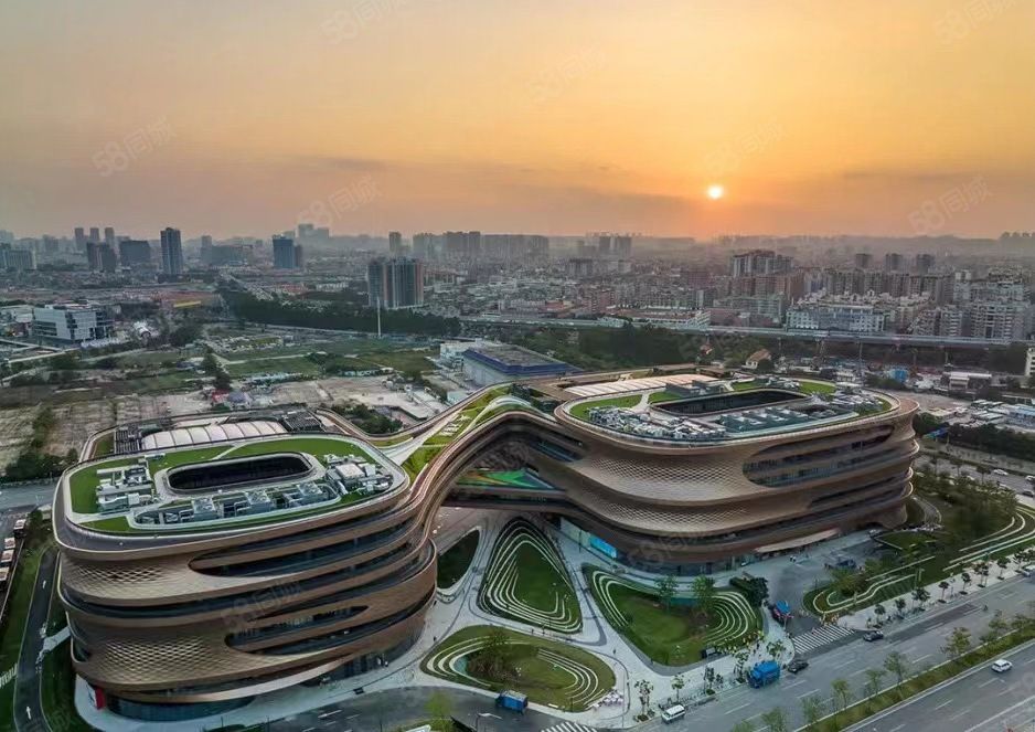 飞翔公园白云新地标无限极广场艺术建筑