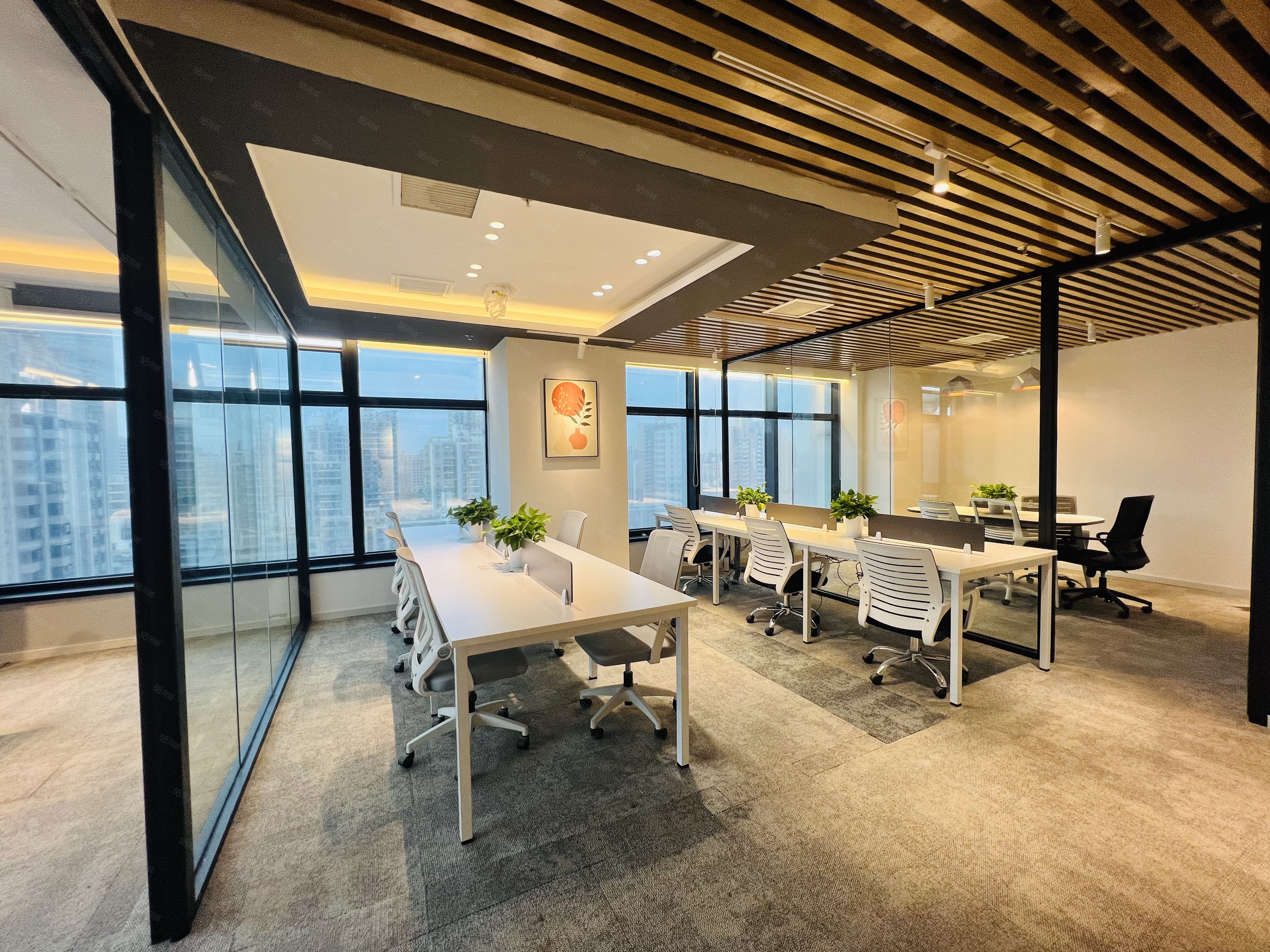 we酷窝金钟广场商业独立办公室4人间