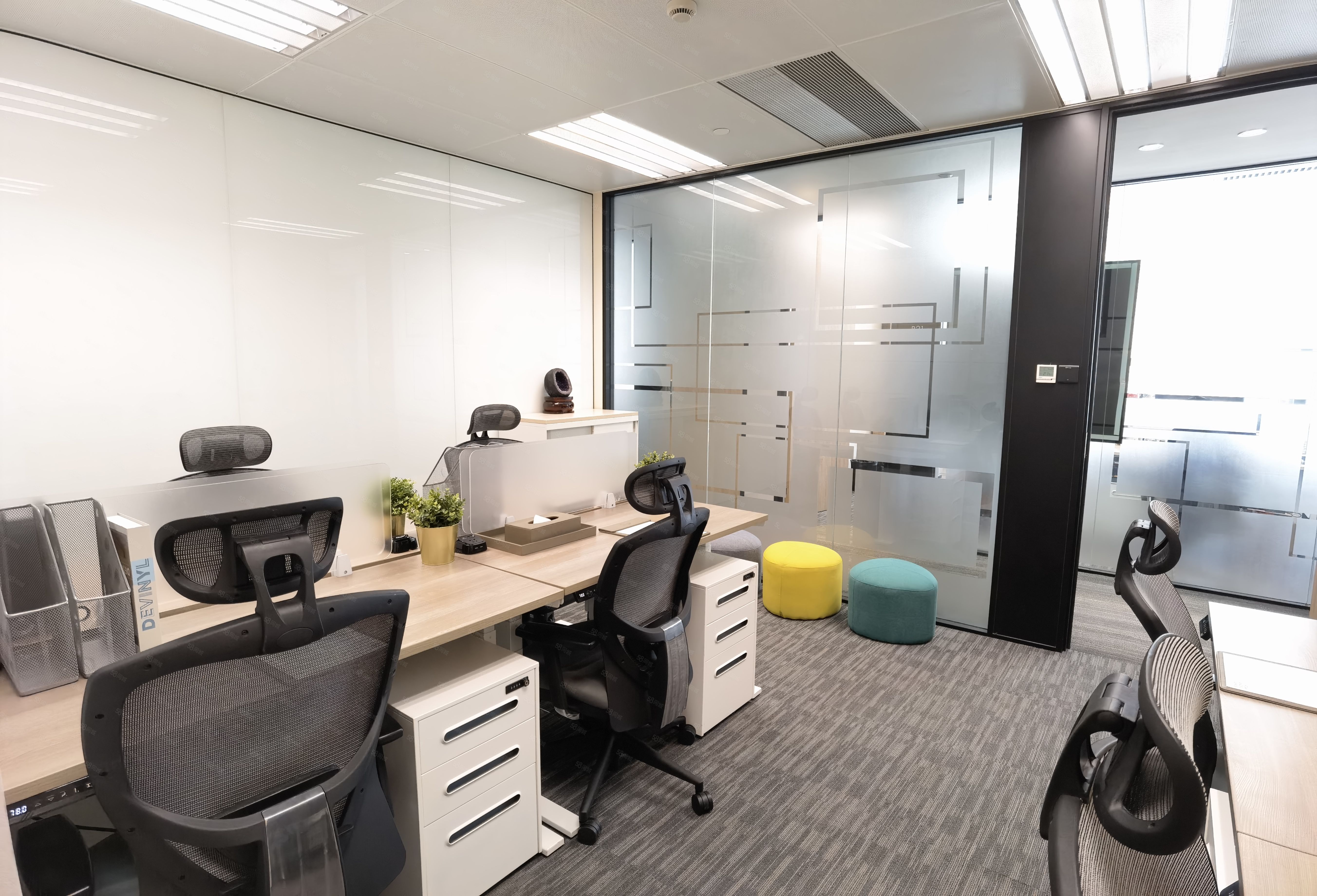 wizwork中金国际广场独立办公室4人间