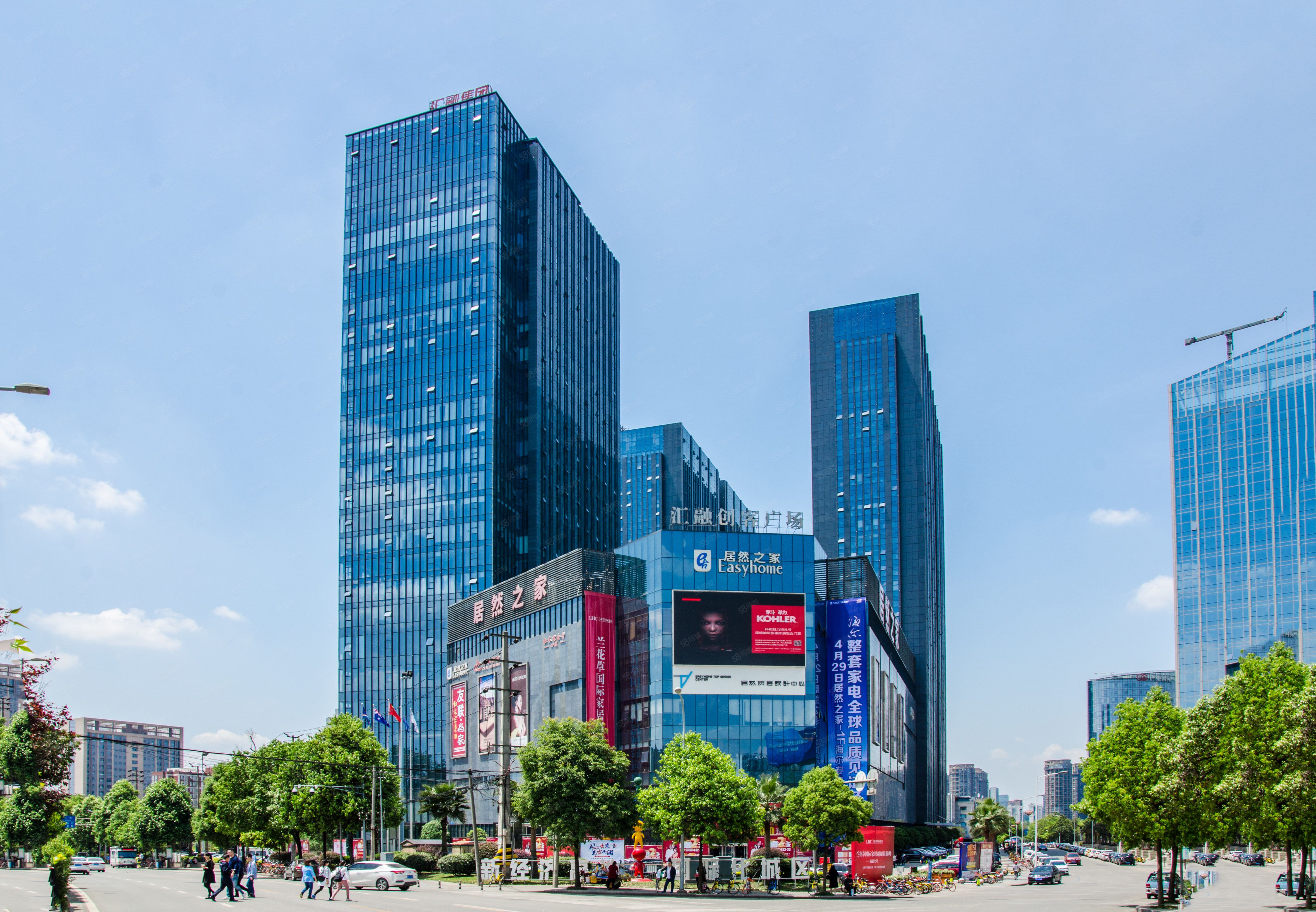 汇融国际写字楼出租/出售信息,汇融国际租金价格,图片,交通配套 -西安