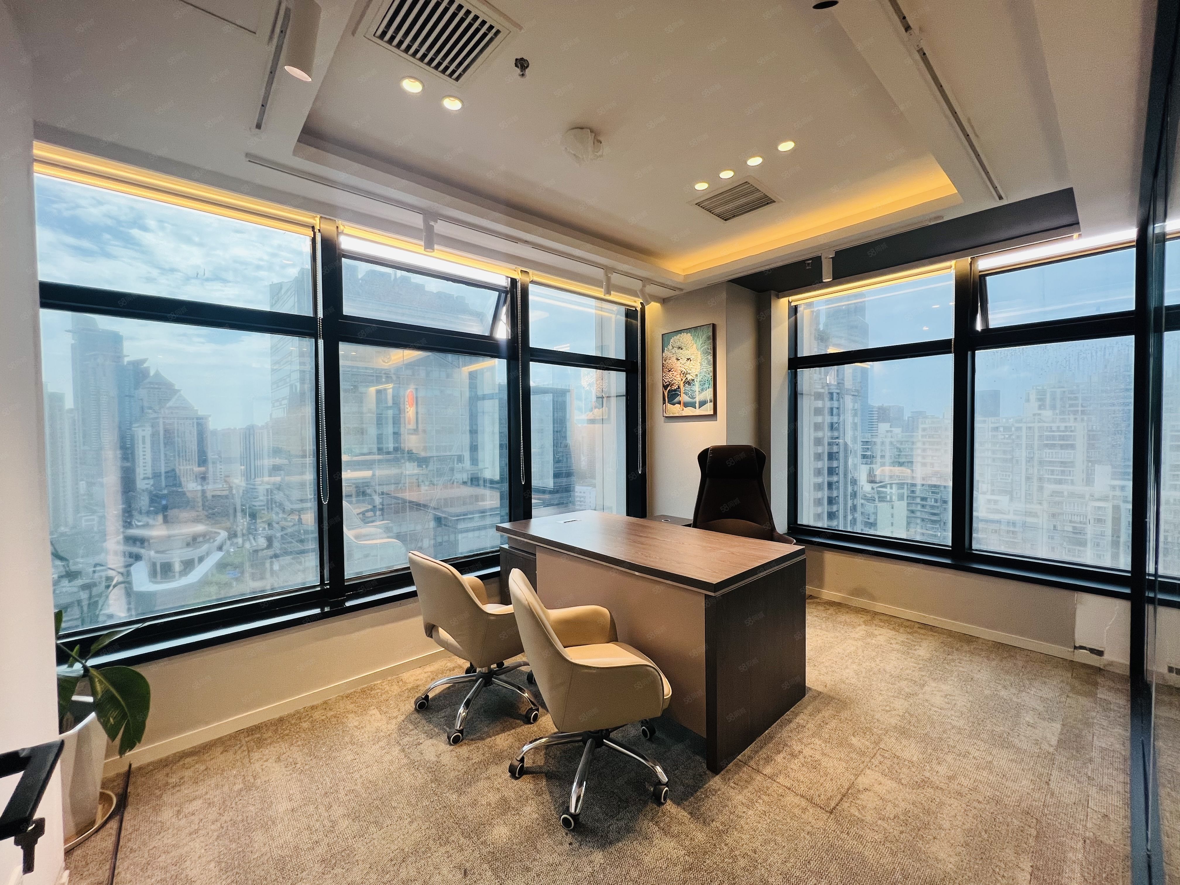 we酷窝金钟广场商业独立办公室3人间
