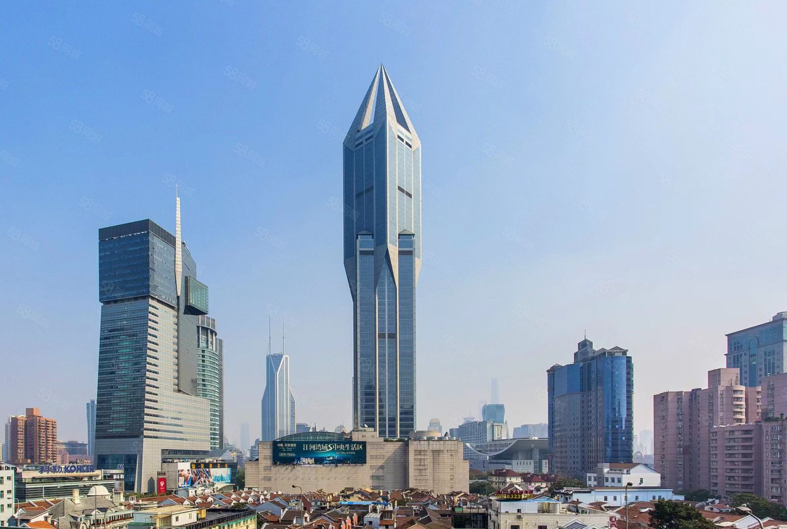 人民广场商圈明天广场有3万方高端商务办公房可供选择