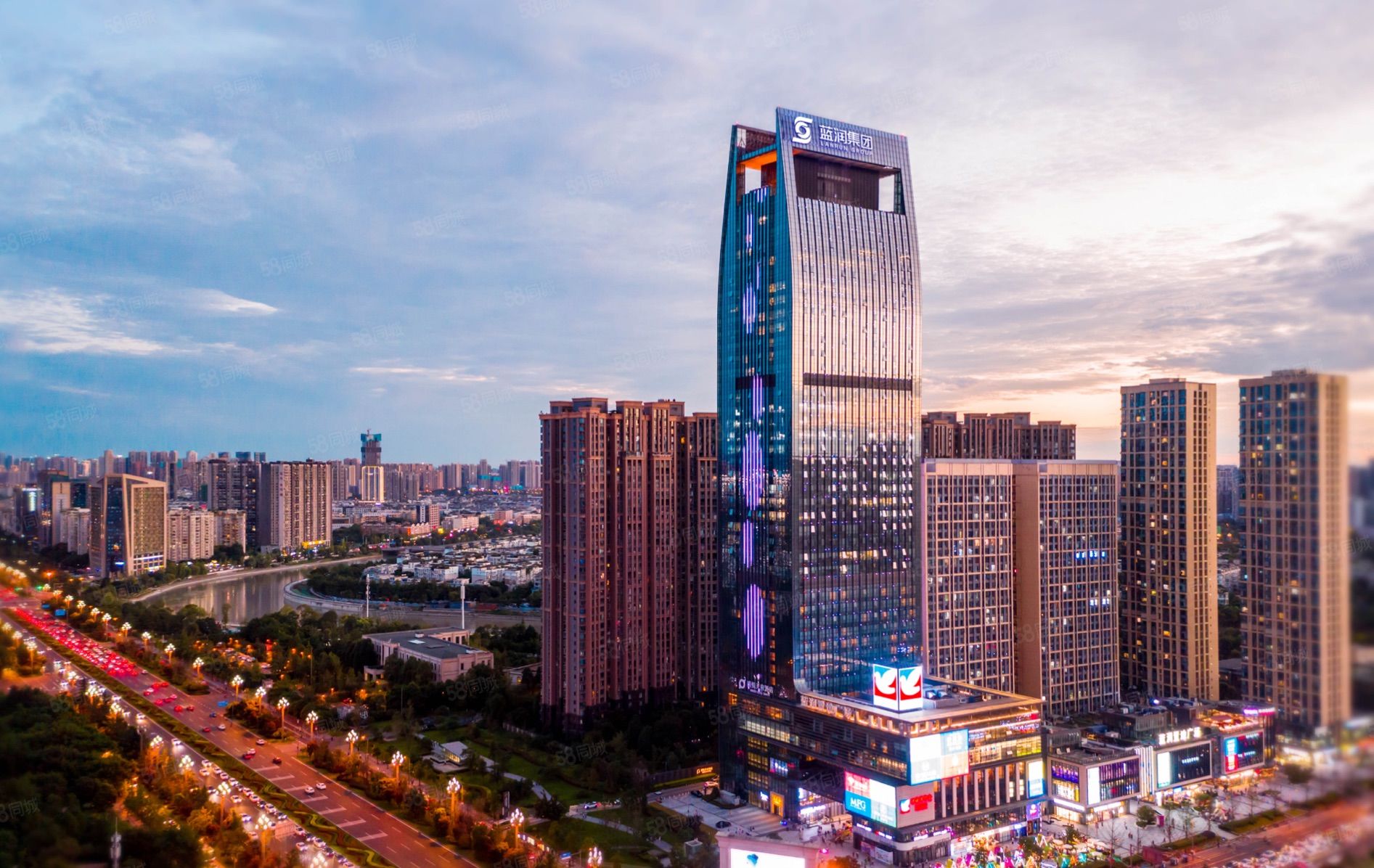 蓝润置地广场办公写字楼出租