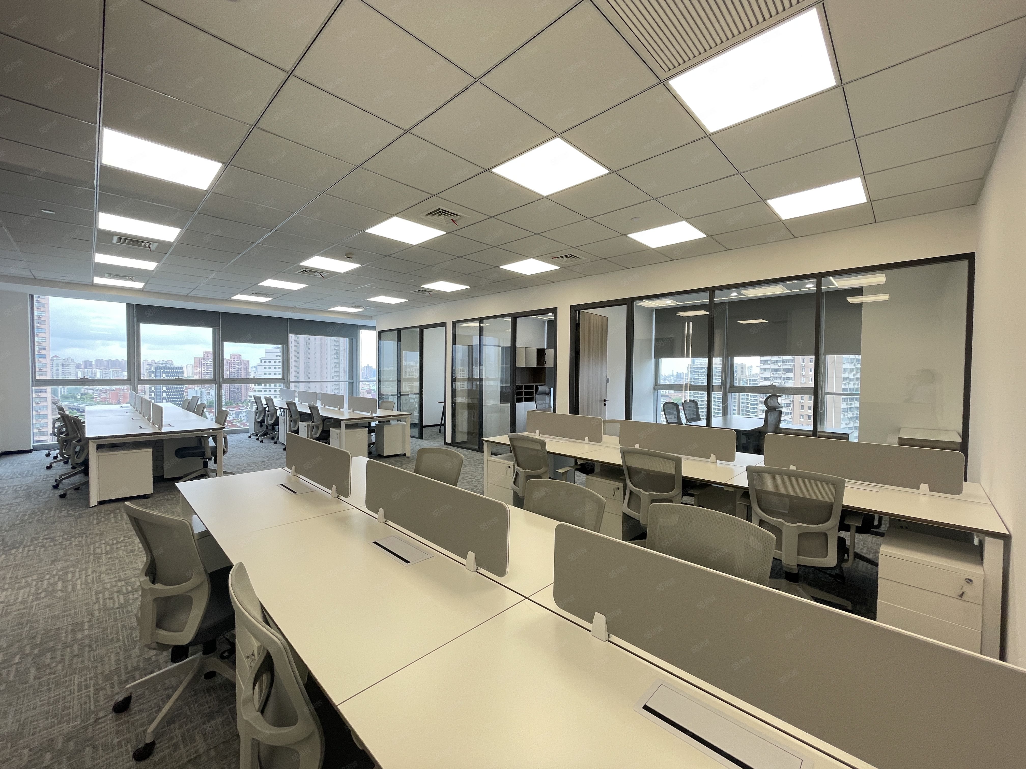 真如地铁沿线精装纯办室出租现房特价拎包办公高区随时看房