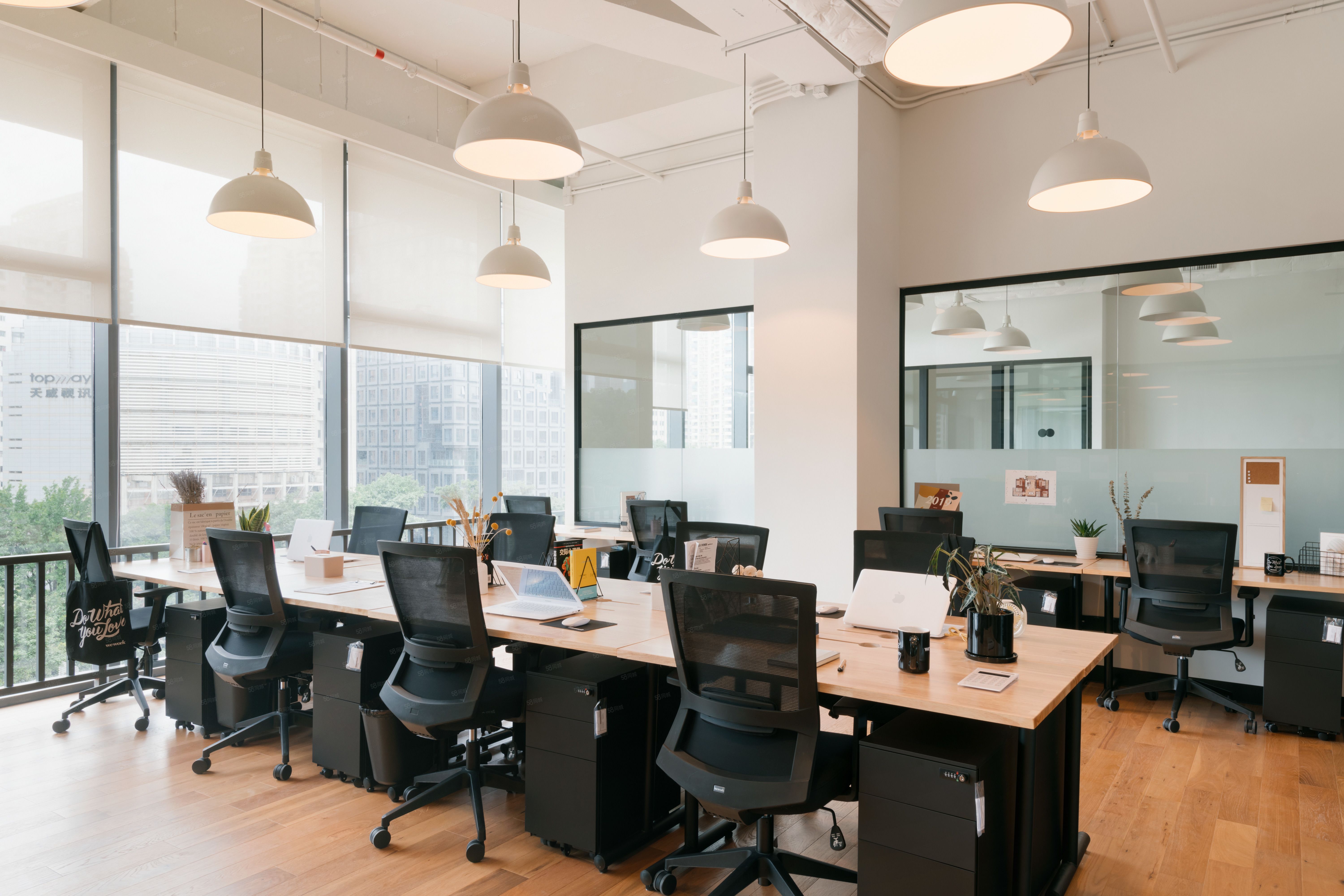 wework·深业上城南区loftb·开放工位共享写字楼办公室出租租赁价格