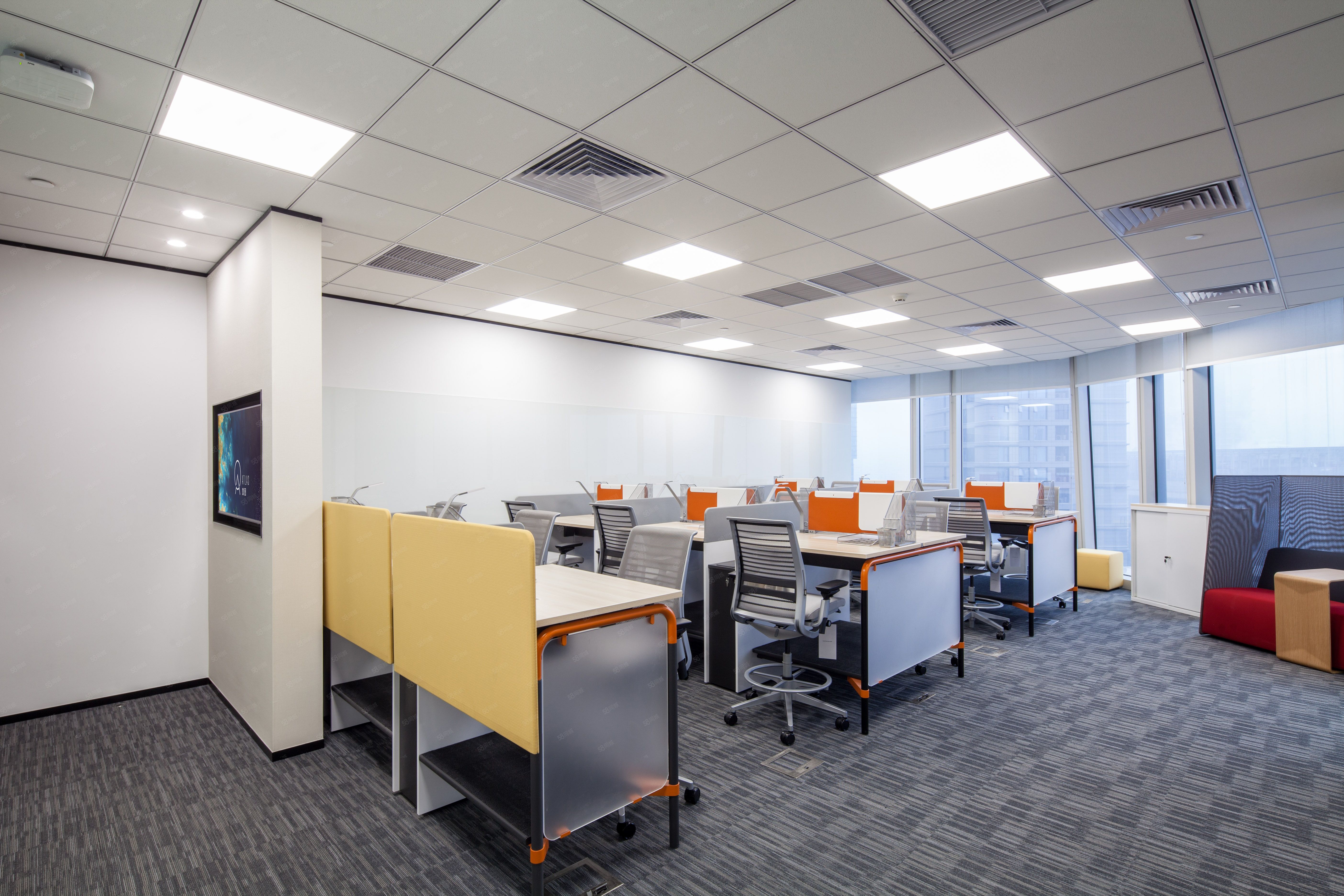 钱江新城平安金融中心独立办公室180㎡