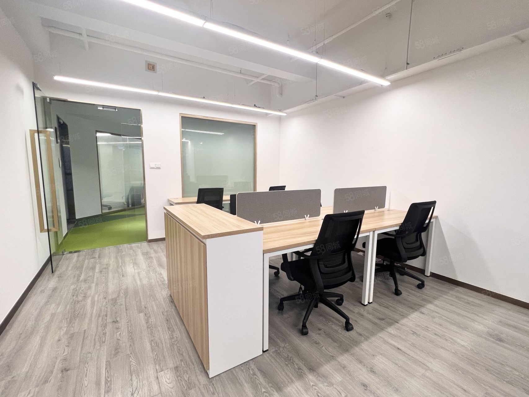 wizwork中金国际广场独立办公室7人间