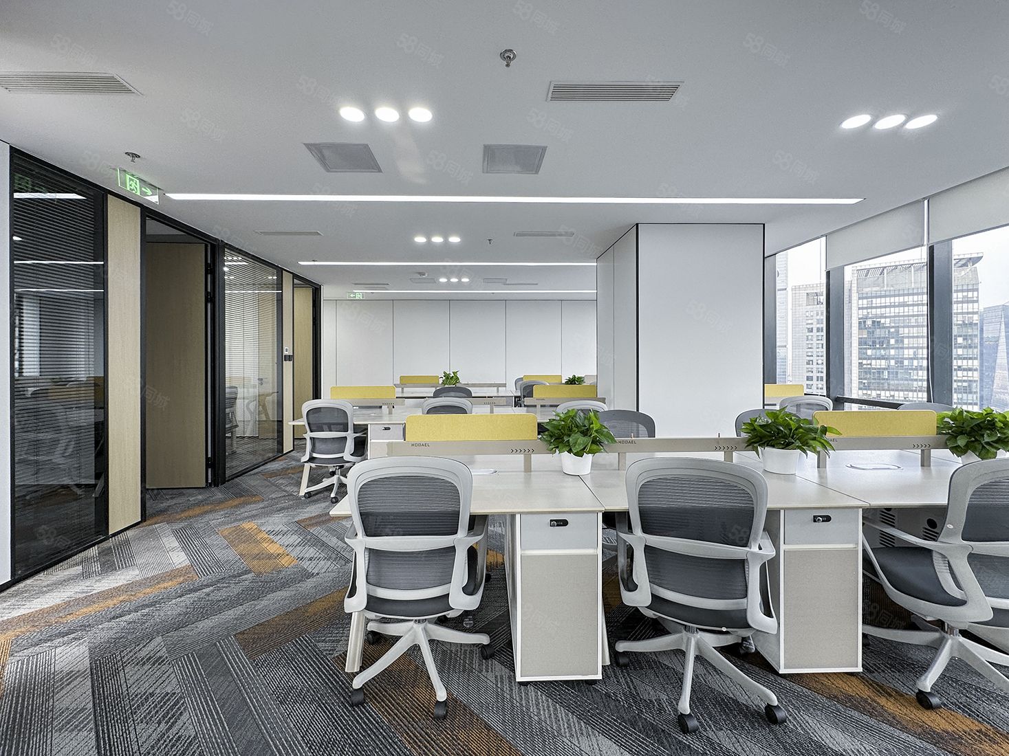 朝外soho·c座·200㎡写字楼出租信息-北京58联合办公